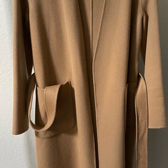 Frame Bell Wool Cashmere Double Face Coat Size S - Picture 4 of 12